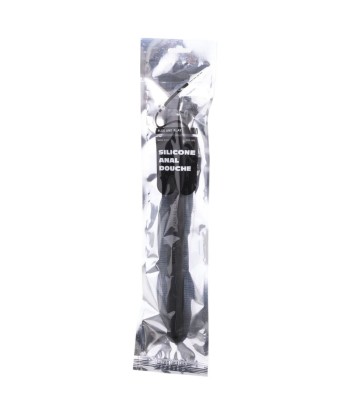 ALL BLACK - RIDGED DUCHA ANAL SILICONA 27 CM