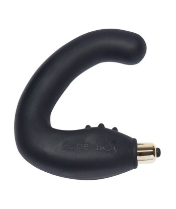 ROCKS-OFF - RUDE-BOY MASAJEADOR DEL PUNTO G MASCULINO 7 V NEGRO