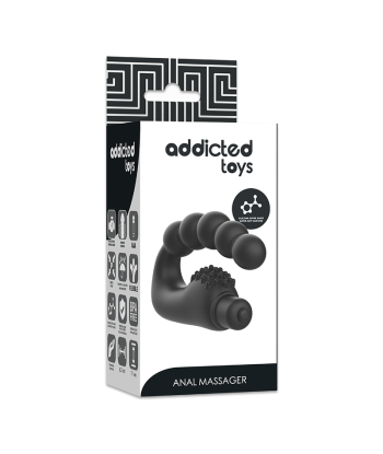 ADDICTED TOYS - MASAJEADOR ANAL PROSTÁTICO CON VIBRACIÓN
