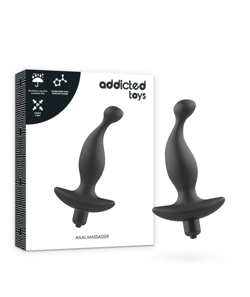 ADDICTED TOYS - MASAJEADOR ANAL CON VIBRACIÓN NEGRO MODELO 1 ADDICTED TOYS - MASAJEADOR ANAL CON VIBRACIÓN NEGRO MODELO 1