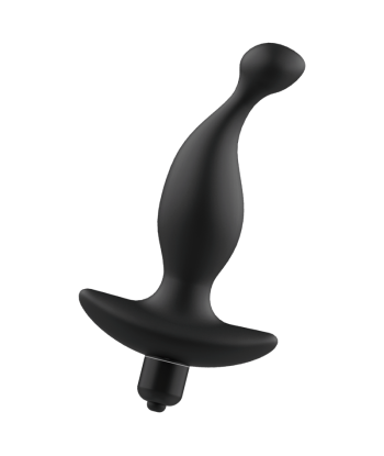 ADDICTED TOYS - MASAJEADOR ANAL CON VIBRACIÓN NEGRO MODELO 1