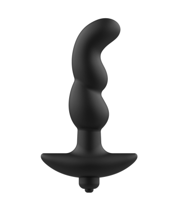 ADDICTED TOYS - MASAJEADOR ANAL CON VIBRACIÓN NEGRO MODELO 2