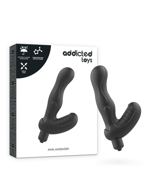 ADDICTED TOYS - ESTIMULADOR ANAL PROSTATA SILICONA P-SPOT VIBE