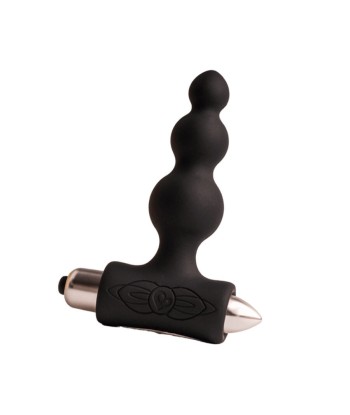 ROCKS- OFF - PETITE SENSATIONS BUBBLES PLUG ANAL VIBRADOR NEGRO