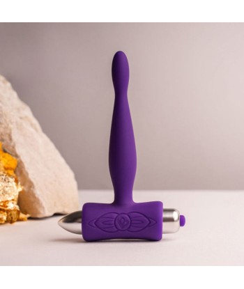 ROCKS- OFF - PETITE SENSATIONS TEAZER PLUG ANAL VIBRADOR MORADO