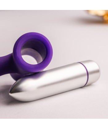 ROCKS- OFF - PETITE SENSATIONS TEAZER PLUG ANAL VIBRADOR MORADO