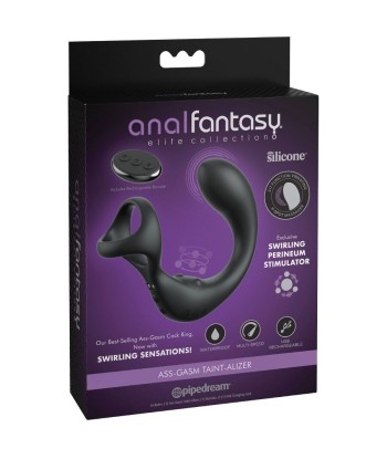 ANAL FANTASY ELITE COLLECTION - MASAJEADOR ANAL VIBRADOR CON CONTROL REMOTO
