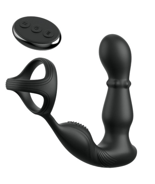 ANAL FANTASY ELITE COLLECTION - ANILLO Y MASAJEADOR ANAL VIBRADOR CON CONTROL REMOTO