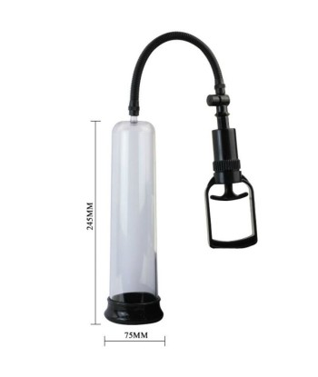 BAILE - BOMBA DE ERECCIÓN CON TIRADOR DE DEDO Y VIBRACIÓN