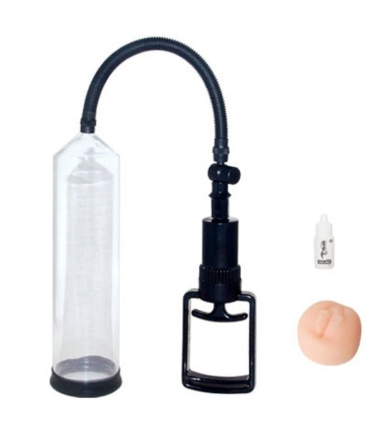 BAILE - BOMBA DE ERECCION TIRADOR Y BOQUILLA VAGINA 20 CM BAILE - BOMBA DE ERECCION TIRADOR Y BOQUILLA VAGINA 20 CM