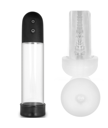 PUMP ADDICTED - BOMBA ERECCIÓN RX11 AUTOMÁTICA CON MASTURBADOR