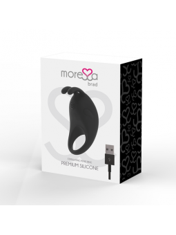 MORESSA BRAD PREMIUM SILICONE RECARGABLE NEGRO
