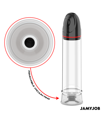 JAMYJOB - XPAND BOMBA AUTOMÁTICA 3 NIVELES DE ONDAS ESTIMULADORAS GRIS