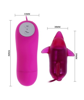 BAILE - CUTE SECRET DELFIN VIBRADOR 12V