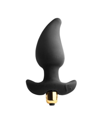 ROCKS-OFF - BUTT QUIVER ESTIMULADOR DEL PUNTO P 7 VELOCIDADES NEGRO
