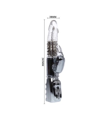BAILE - AMOUR MISSILE ROTADOR TRANSPARENTE 26.5 CM