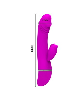 PRETTY LOVE - FLIRTATION VIBRADOR CON RABBIT DAVID
