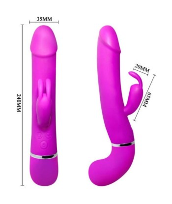 PRETTY LOVE - VIBRADOR HENRY 12 MODOS DE VIBRACIÓN Y FUNCIÓN SQUIRT