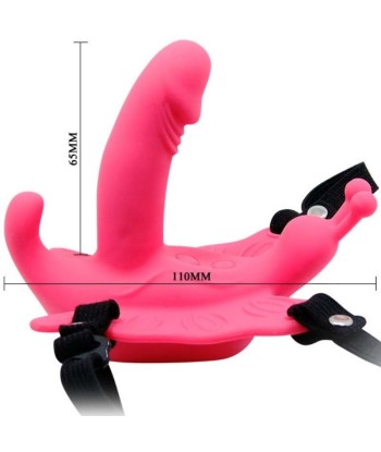 BAILE - ULTRA PASSIONATE ARNÉS MARIPOSA VIBRADOR