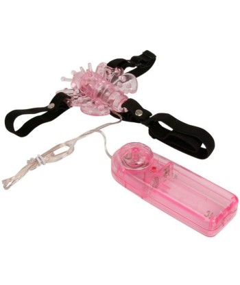 BAILE - ARNÉS CON MARIPOSA VIBRADORA MULTIVELOCIDAD