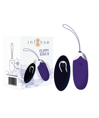 INTENSE - FLIPPY II HUEVO RECARGABLE REMOTO LILA