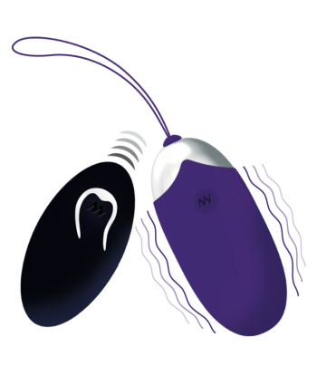 INTENSE - FLIPPY II HUEVO RECARGABLE REMOTO LILA