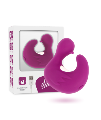 COVERME - DEDAL PATO ESTIMULADOR DE SILICONA RECARGABLE DUCKYMANIA