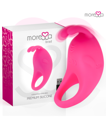 MORESSA - BRAD PREMIUM SILICONE RECARGABLE ROSA