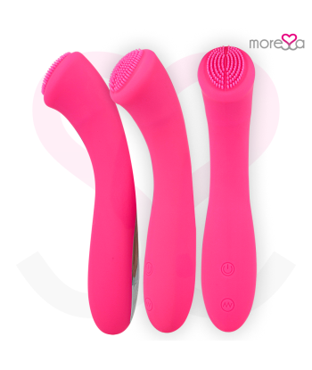 MORESSA - CELSO MASAJEADOR DUO PUNTO G Y SUERO PELVICO PREMIUM SILICONE RECARGABLE