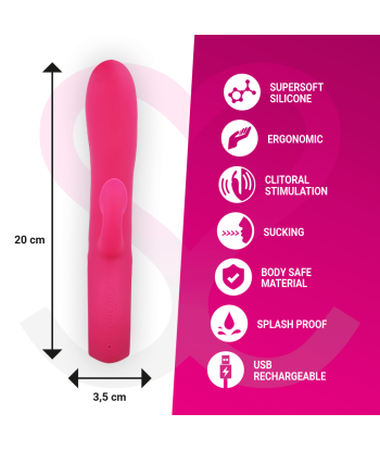 MORESSA - DUSTIN ONDAS ESTIMULADORAS CLITORIAL Y POTENTE VIBRACIÓN PREMIUM SILICONE RECARGABLE
