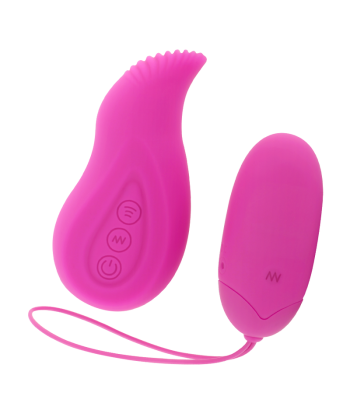 MORESSA - EDGAR SET DUO HUEVO REMOTO Y MANDO CON VIBRACIÓN INCORPORADA PREMIUM SILICONE CONTROL REMOTO