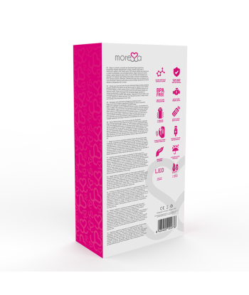 MORESSA - EDGAR SET DUO HUEVO REMOTO Y MANDO CON VIBRACIÓN INCORPORADA PREMIUM SILICONE CONTROL REMOTO