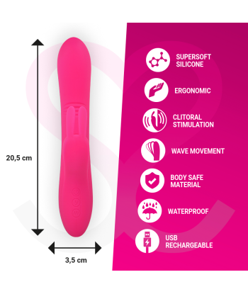 MORESSA - ETHAN EFECTO WAVE MAS POTENTE VIBRACIÓN PREMIUM SILICONE RECARGABLE