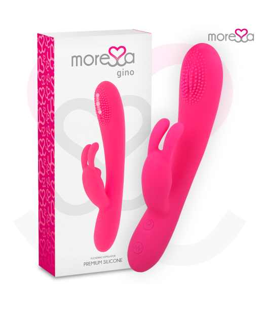 MORESSA - GINO TICKLING VAGINAL PREMIUM SILICONE RECARGABLE MORESSA - GINO TICKLING VAGINAL PREMIUM SILICONE RECARGABLE