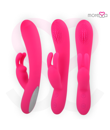 MORESSA - GINO TICKLING VAGINAL PREMIUM SILICONE RECARGABLE