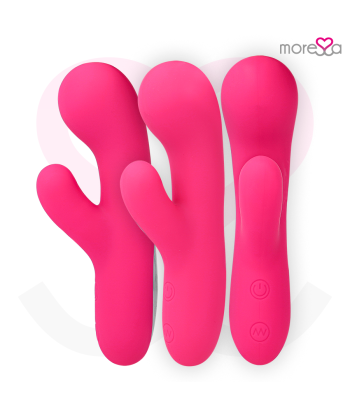 MORESSA - JERRY CLIP VIBRADOR PUNTO G Y CLITORIS PREMIUM SILICONE RECARGABLE