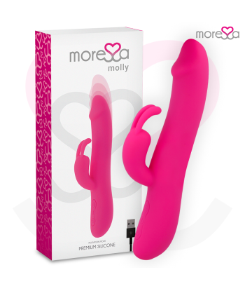 MORESSA - MOLLY IMPULSOR UPandDOWN Y POTENTE VIBRACIÓN PREMIUM SILICONE RECARGABLE