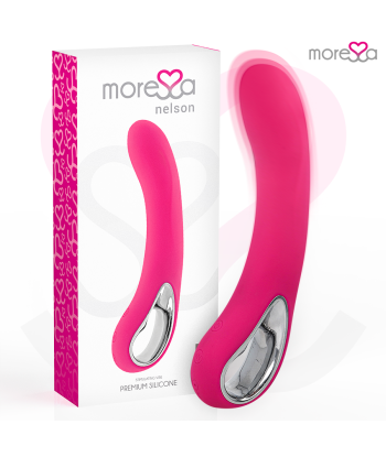 MORESSA - NELSON MASAJEADOR PUNTO G PREMIUM SILICONE RECARGABLE