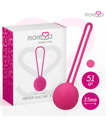 MORESSA - OSIAN ONE ENTRENAMIENTO SUELO PELVICO 51gr PREMIUM SILICONA ROSA