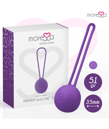 MORESSA - OSIAN ONE ENTRENAMIENTO SUELO PELVICO 51gr PREMIUM SILICONA LILA