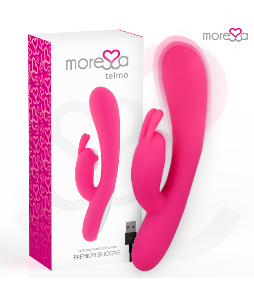 MORESSA - TELMO TICKLING CLITORIAL PREMIUM SILICONE RECARGABLE MORESSA - TELMO TICKLING CLITORIAL PREMIUM SILICONE RECARGABLE