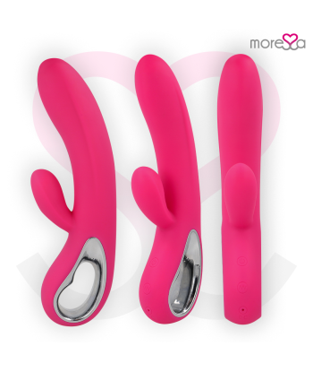 MORESSA - TROY MASAJEADOR PUNTO G Y CLITORIS PREMIUM SILICONE RECARGABLE