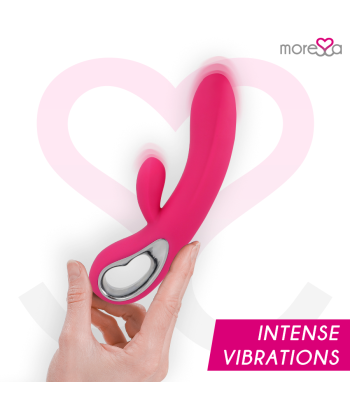 MORESSA - TROY MASAJEADOR PUNTO G Y CLITORIS PREMIUM SILICONE RECARGABLE