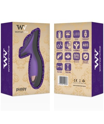 WOMANVIBE - PUPPY ESTIMULADOR RECARGABLE SILICONA