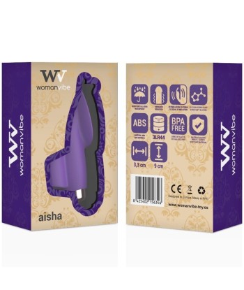 WOMANVIBE - AISHA DEDAL ESTIMULADOR SILICONA