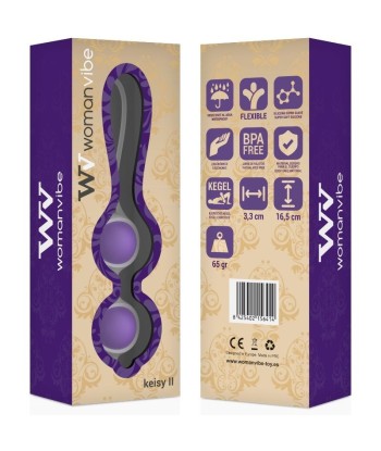 WOMANVIBE - KEISY II BOLAS SILICONA