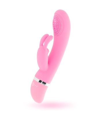INTENSE - SUSY VIBRADOR OSCILANTE SILICON RABBIT ROSA