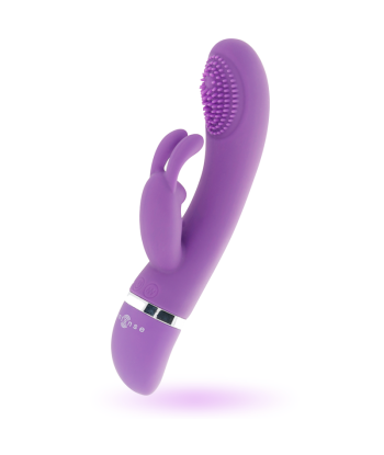 INTENSE - SUSY VIBRADOR OSCILANTE SILICONA RABBIT LILA