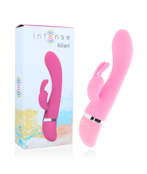 INTENSE - HILARI VIBRADOR ROSA SILICON LUXE INTENSE - HILARI VIBRADOR ROSA SILICON LUXE