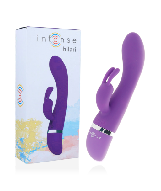 INTENSE - HILARI VIBRADOR LILA SILICONA LUXE INTENSE - HILARI VIBRADOR LILA SILICONA LUXE